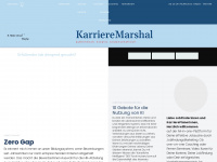 karrieremarshal.de Webseite Vorschau