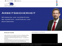 arbeitssicherheit-john.de Webseite Vorschau