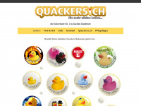 quackers-shop.ch Webseite Vorschau
