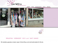 perlefina.de Webseite Vorschau