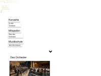 blaeserphilharmonie-blaustein.de Webseite Vorschau