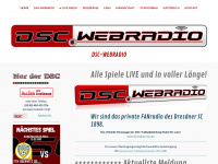 dsc-webradio.jimdo.com Webseite Vorschau