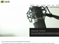 cjmusic.at Webseite Vorschau