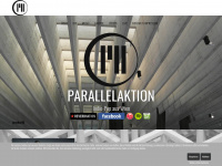 parallelaktion.at Webseite Vorschau