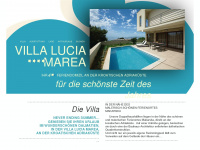 villa-lucia-marea.com Webseite Vorschau
