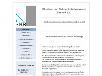 blinden-sehbehindertenverein-krefeld.de Webseite Vorschau