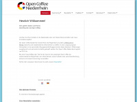 open-coffee-niederrhein.de Webseite Vorschau