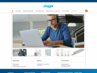 hager.hu Webseite Vorschau