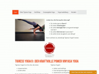 tigress-yoga.ch Webseite Vorschau