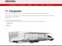 algema-chassis-tec.de Webseite Vorschau