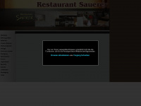 restaurant-sauerer.de Webseite Vorschau