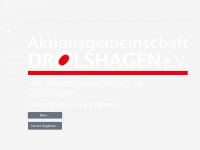 aktionsgemeinschaft-drolshagen.de Webseite Vorschau