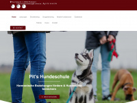 pits-hundeschule.de Webseite Vorschau