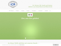 icr-zuchtverein.eu Webseite Vorschau
