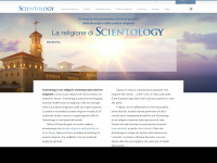 scientologyreligion.it Webseite Vorschau