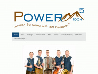 power-hoch-5.de Webseite Vorschau