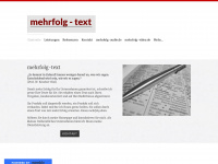 Mehrfolg-text.weebly.com