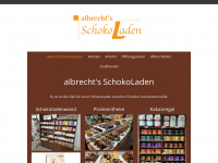 albrechts-schokoladen.de Webseite Vorschau