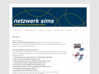 netzwerk-sims.ch Webseite Vorschau