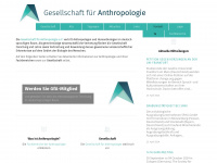 gfa-anthropologie.de Webseite Vorschau