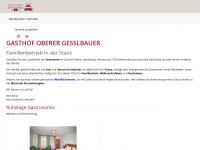 oberergesslbauer.com Webseite Vorschau