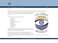 fullmobile-security.de Webseite Vorschau
