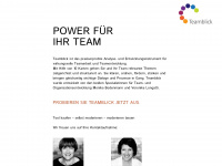 teamblick.ch Webseite Vorschau