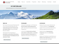 cif-switzerland.ch Webseite Vorschau
