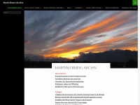martin-ebner.net Webseite Vorschau