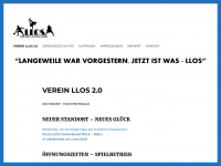 llos.ch Webseite Vorschau