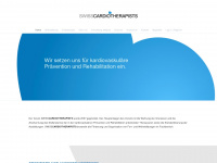 swisscardiotherapists.ch Webseite Vorschau