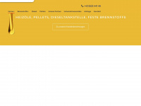 pellets-heizoel-vorarlberg.at Webseite Vorschau