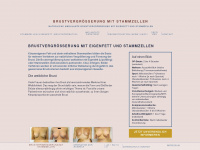brustvergroesserung-stammzellen.com Webseite Vorschau