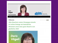 doris-voegeli.ch Webseite Vorschau