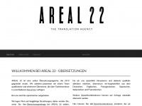 areal22.com Webseite Vorschau