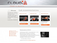 cloudia.at Webseite Vorschau