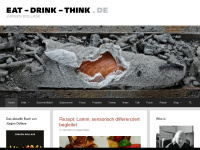 eat-drink-think.de Webseite Vorschau