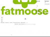 fatmoose.cz Webseite Vorschau