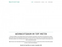 baumfreunde.ch Webseite Vorschau