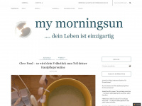 mymorningsun.de Webseite Vorschau