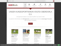 hsv-vogtei-oberdorla.de Webseite Vorschau