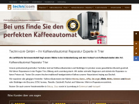 kaffee-technik-trier.de Webseite Vorschau