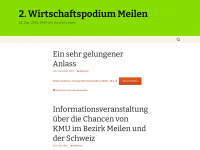 wirtschaftspodium-meilen.ch Webseite Vorschau