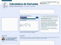 calculadora-de-derivadas.com Webseite Vorschau