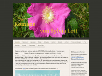 romane-von-sylvia-lott.de Webseite Vorschau