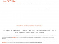 systemische-beratung-weiterbildung-institut-mitte.de Webseite Vorschau