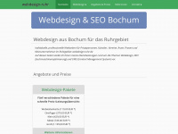 webdesign-ruhr.de Webseite Vorschau