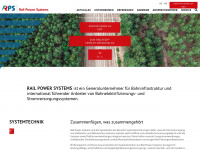 rail-ps.com Webseite Vorschau