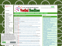 voetbalheadlines.nl Webseite Vorschau