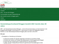 gemeindesportverband-brueggen.de Webseite Vorschau